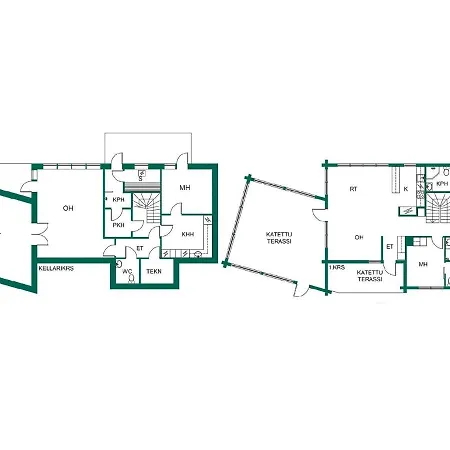 Nevada - 10+2 Henkiloelle, Luoteis-himos Ski-in/out, 255m² Villa Jämsä
