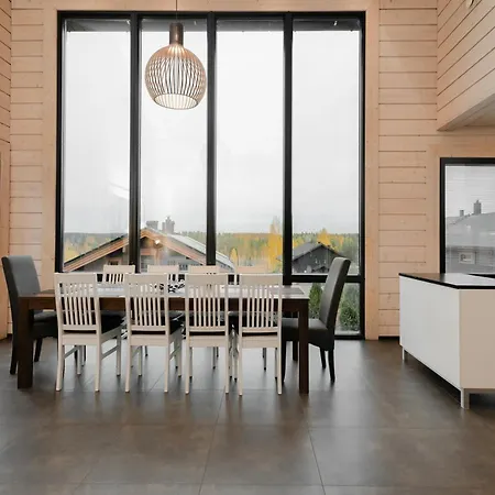 ヴィラ Nevada - 10+2 Henkiloelle, Luoteis-himos Ski-in/out, 255m² Jämsä